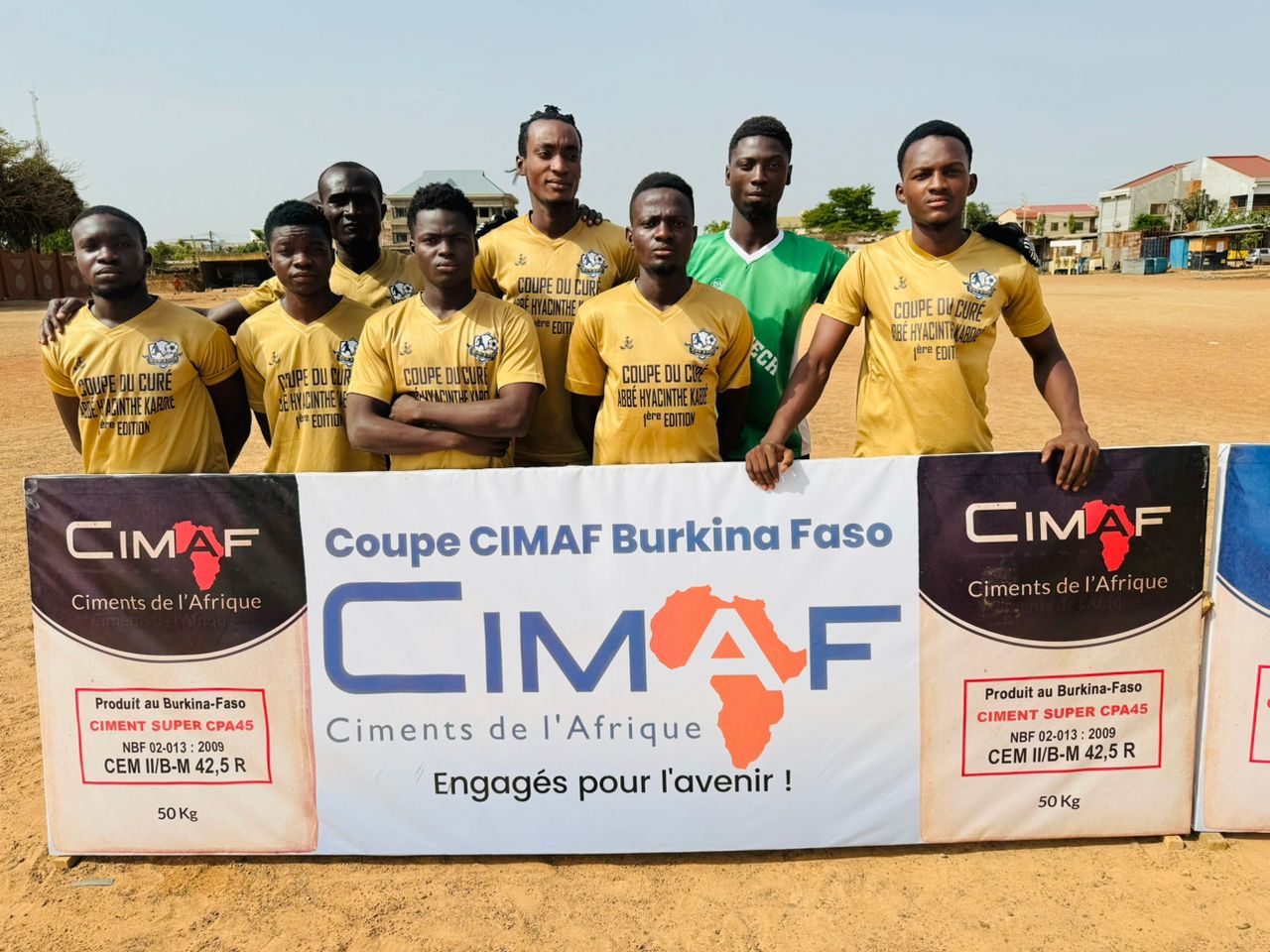 CIMAF Burkina Faso devient le sponsor officiel du tournoi de football 