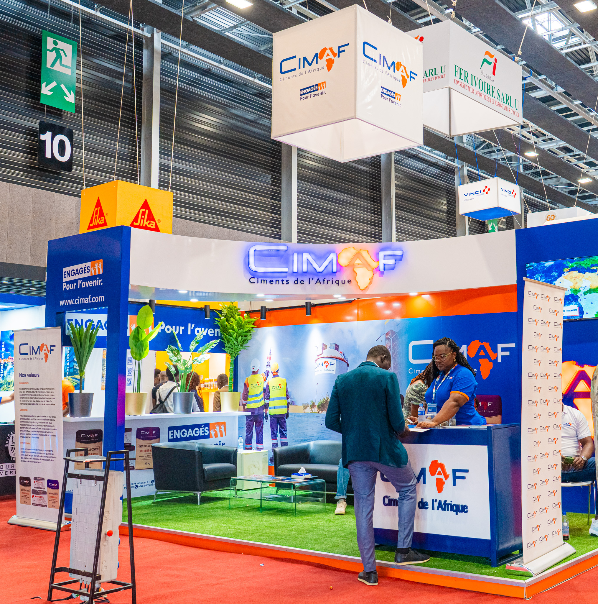 CIMAF côte d'ivoire est fière de participer à la 10ᵉ édition du salon ARCHIBAT 2025