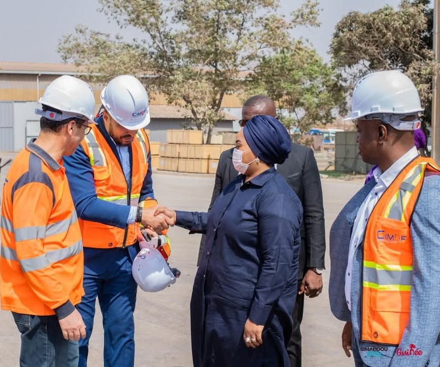 Publication Visite de la ministre